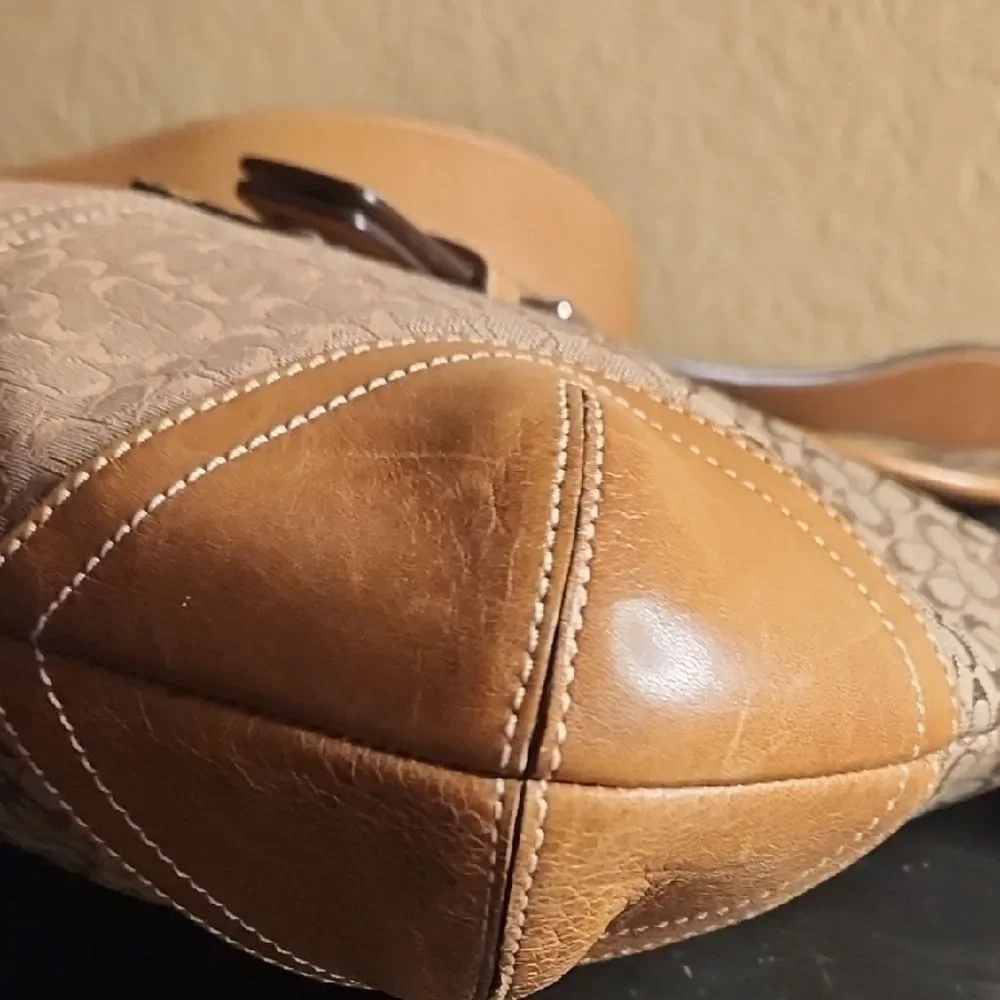 Coach Soho Tan and Brown Women's Bag